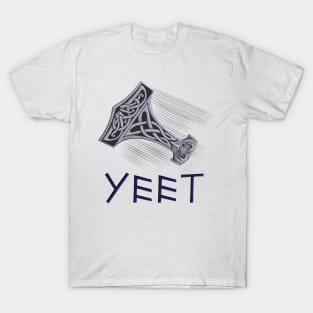 Thor's Hammer Mjölnir the First Yeet T-Shirt